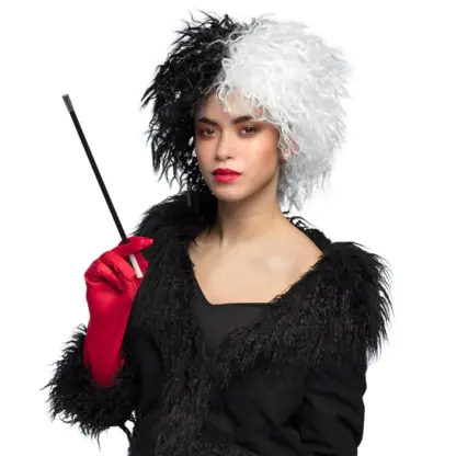 pruik Cruella de Vil 101 Dalmatiers