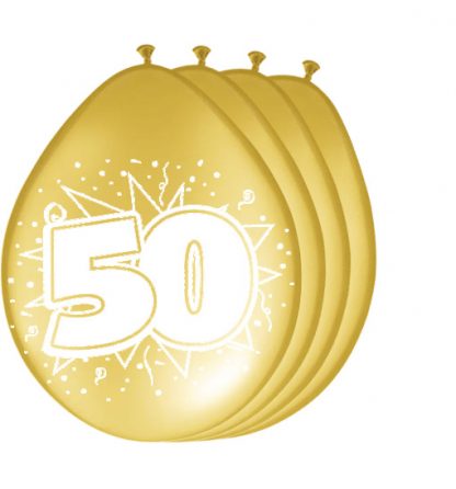 ballonnen-50-goud
