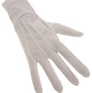 handschoen katoen wit