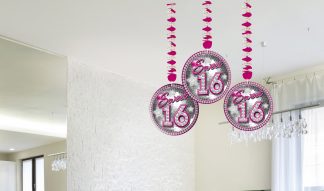 hangdecoratie sweet 16