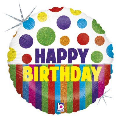 folieballon-happy birthday