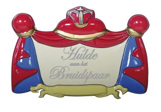 huldeschild bruidspaar