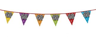 Vlaggenlijn sterren 40