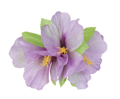 haarclip bloem paars