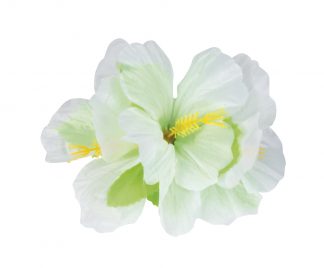 haarclip bloem wit