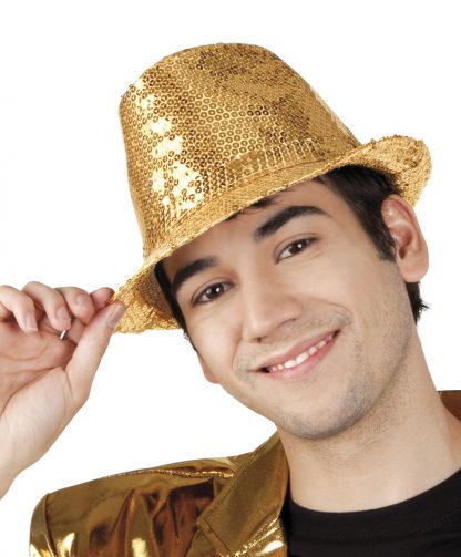 tribly hoed pailletten goud