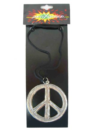 ketting peace metaal