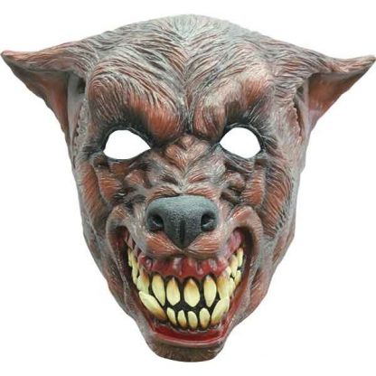 TW Latex hoofdbedekkendMasker Wolf