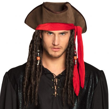 Piratenhoed met dreads