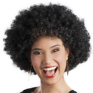 Pruik Afro Zwart