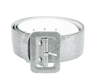 Riem-Glitter-zilver