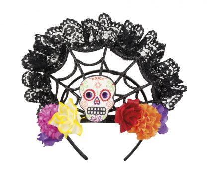 Diadeem Kroontje Dia de Muertos-0