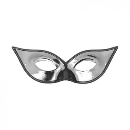 Oogmasker Vlinder zilver