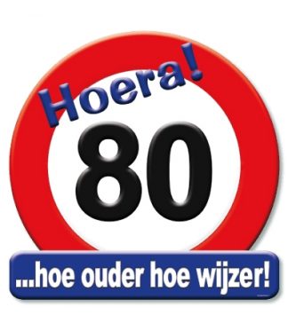 Huldeschild verkeersbord