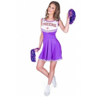 Purple Cheerleader