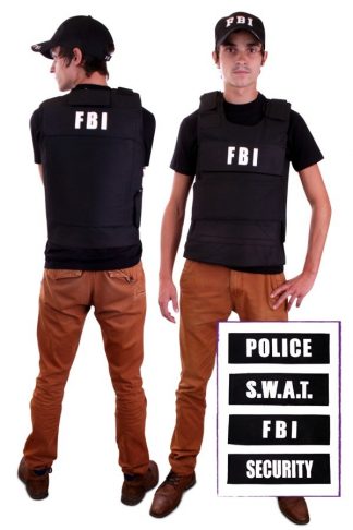 Kogelvrij vest FBI, Security, Police, SWAT