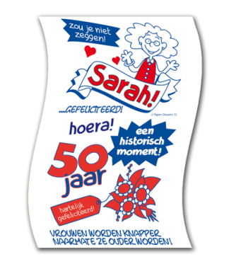 toiletpapier 50 jaar sarah