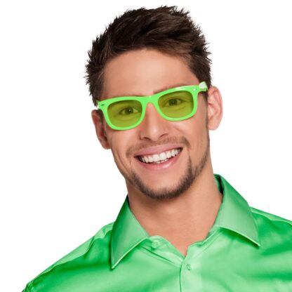 Bril dance neon groen