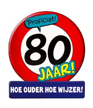 wenskaart 80