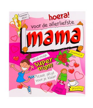 Wenskaart cartoon mama