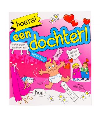 wenskaart cartoon dochter