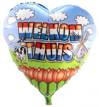 Folieballon welkom thuis