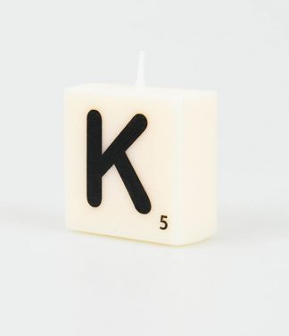 Letter kaarsje