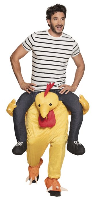 Carry me funny chicken
