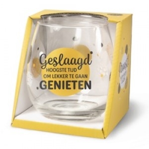 Water- wijnglas Geslaagd