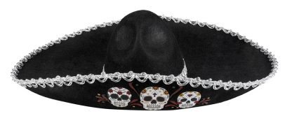 sombrero Calavera day of the dead