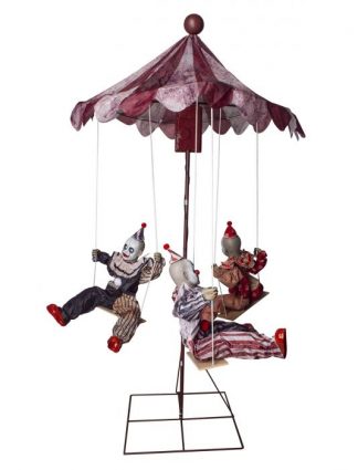 Draaimolen Halloween Clowns