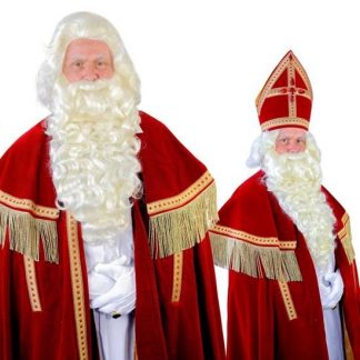 Baardstel TV-Sinterklaas kanakalon
