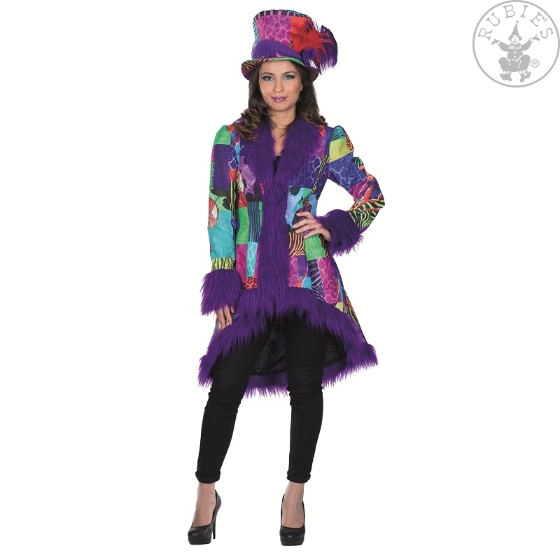 jas patchwork afrika bont Dames Jas Patchwork Afrika met Pluche