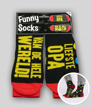 Funny socks Liefste Opa