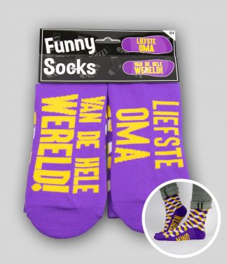 Funny socks Liefste Oma