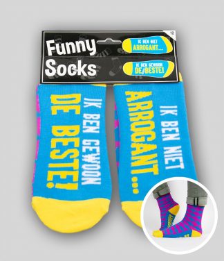 Funny socks Arrogant