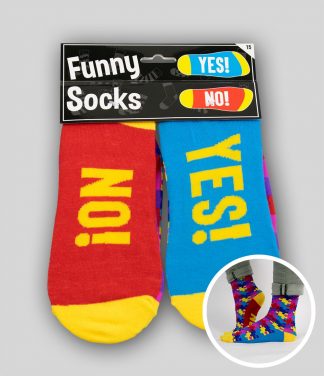 Funny socks Yes No