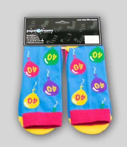 Funny socks 40 jaar Ouwe Sok