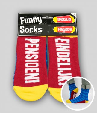 Funny socks Eindelijk Pensioen