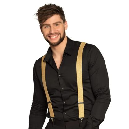 suspenders gold