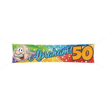Street banner Abraham