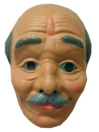 Masker Abraham randje haar