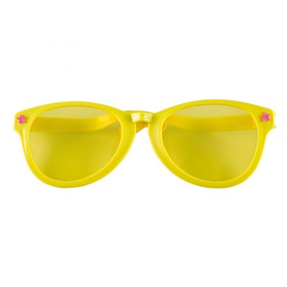 Jumbo party bril geel