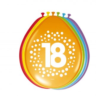 latex ballonnen stippen 18