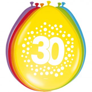 Latex ballonnen stippen 30
