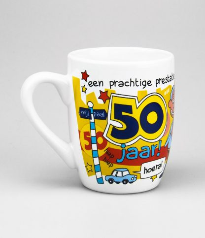 Cartoon mok 50 jaar - Afbeelding 3