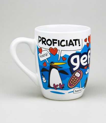 Cartoon mok Gefeliciteerd - Afbeelding 3
