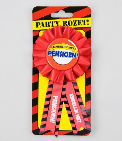 Rozet met button Pensioen - Afbeelding 2