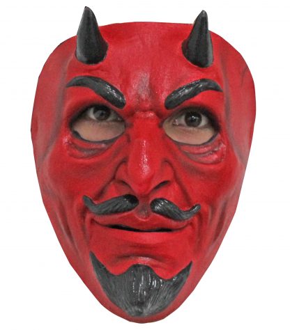 Latex Masker The Devil goatee