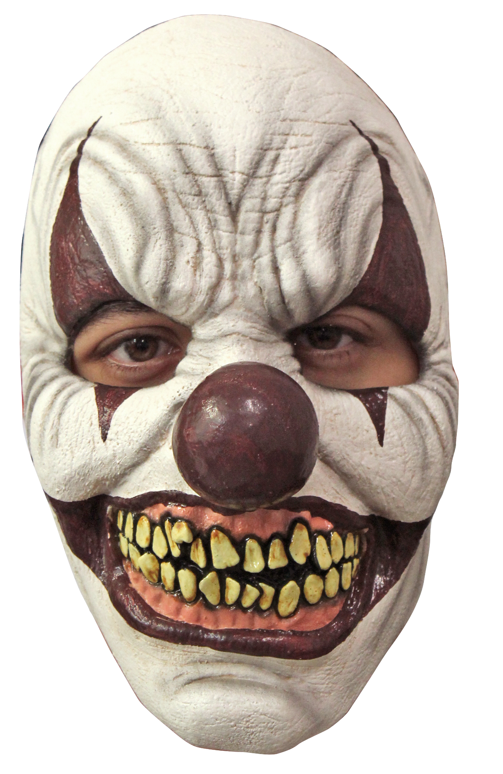 Latex gezicht masker clown chomp gekke lach
